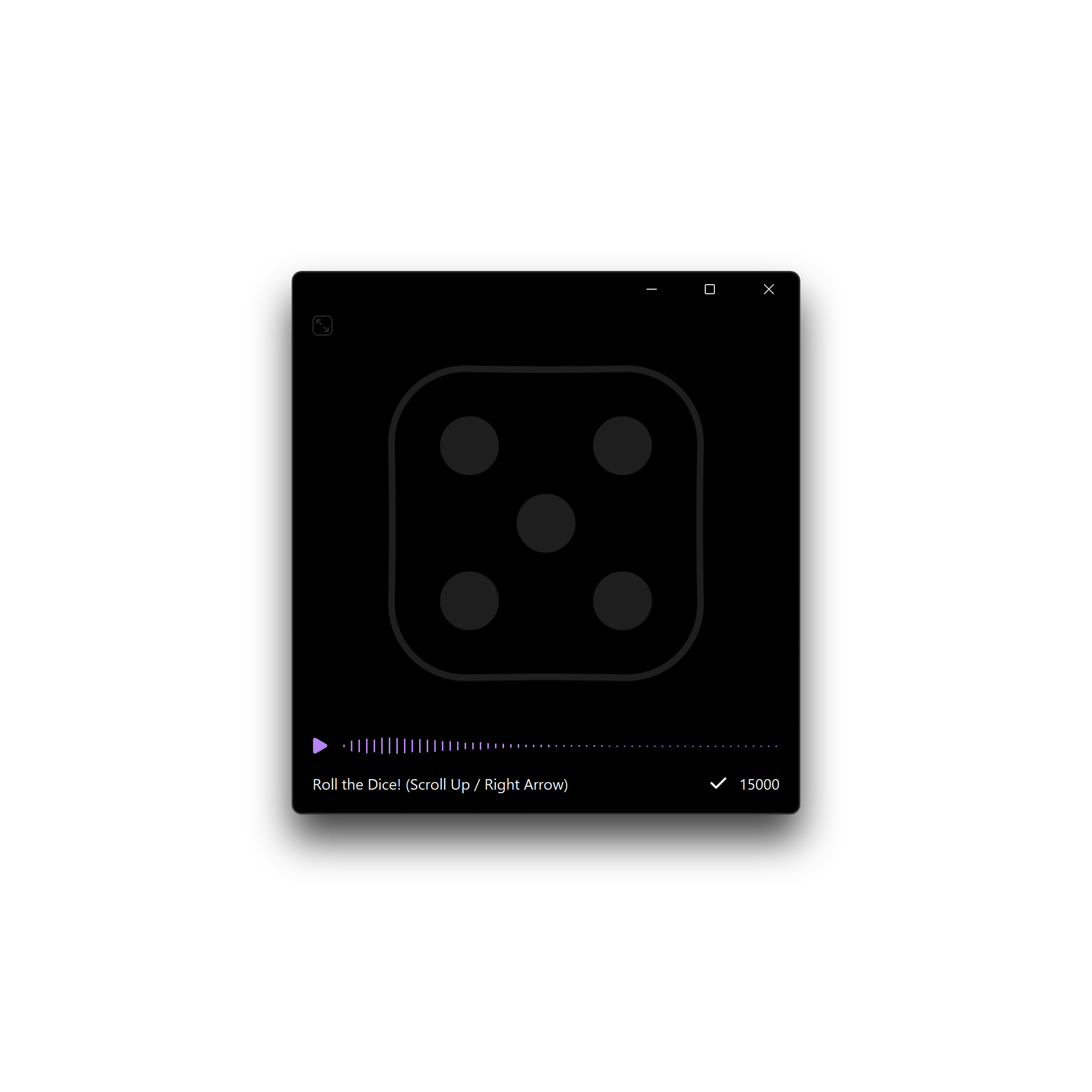 Orion Dice Roller Mode