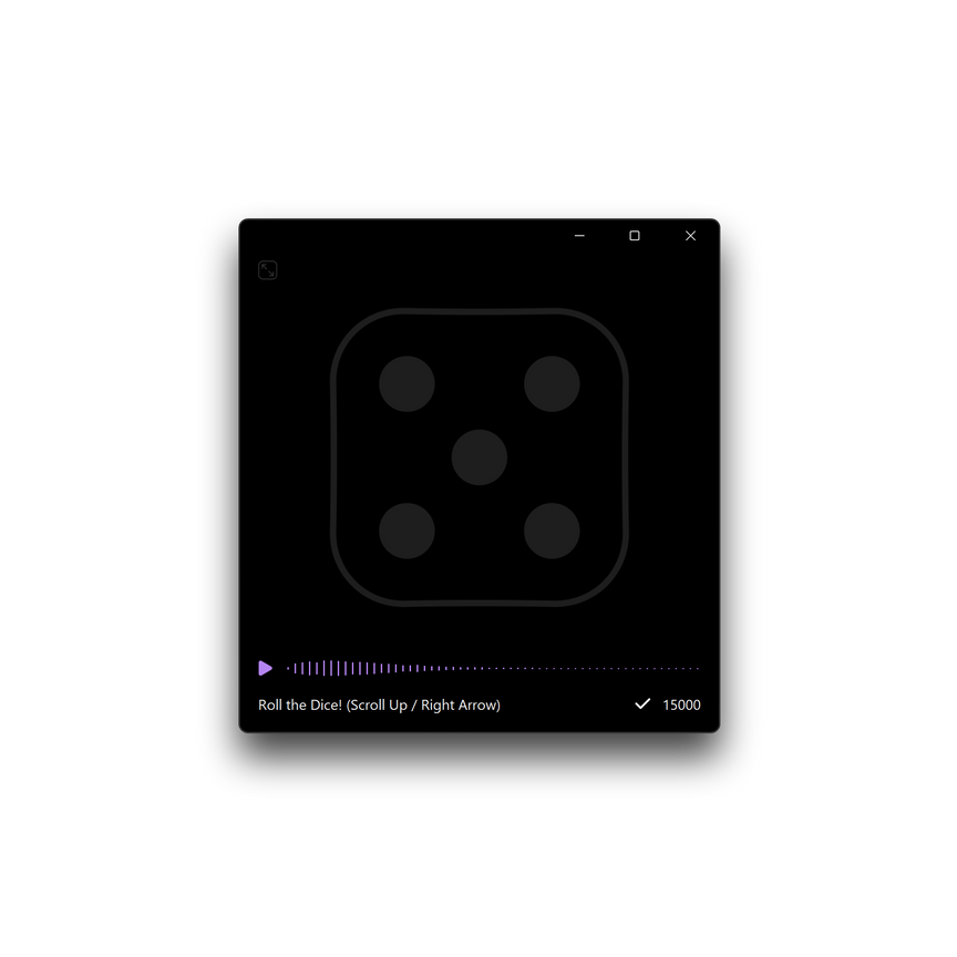 Orion Dice Roller Mode