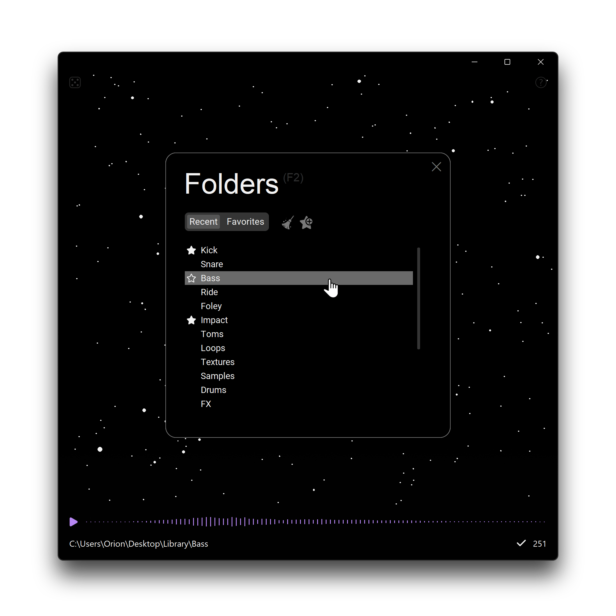 Orion Folders