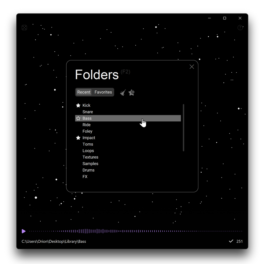 Orion Folders